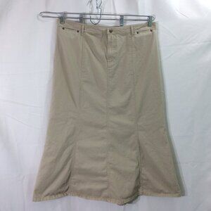 Old Navy Tan Maxi Skirt